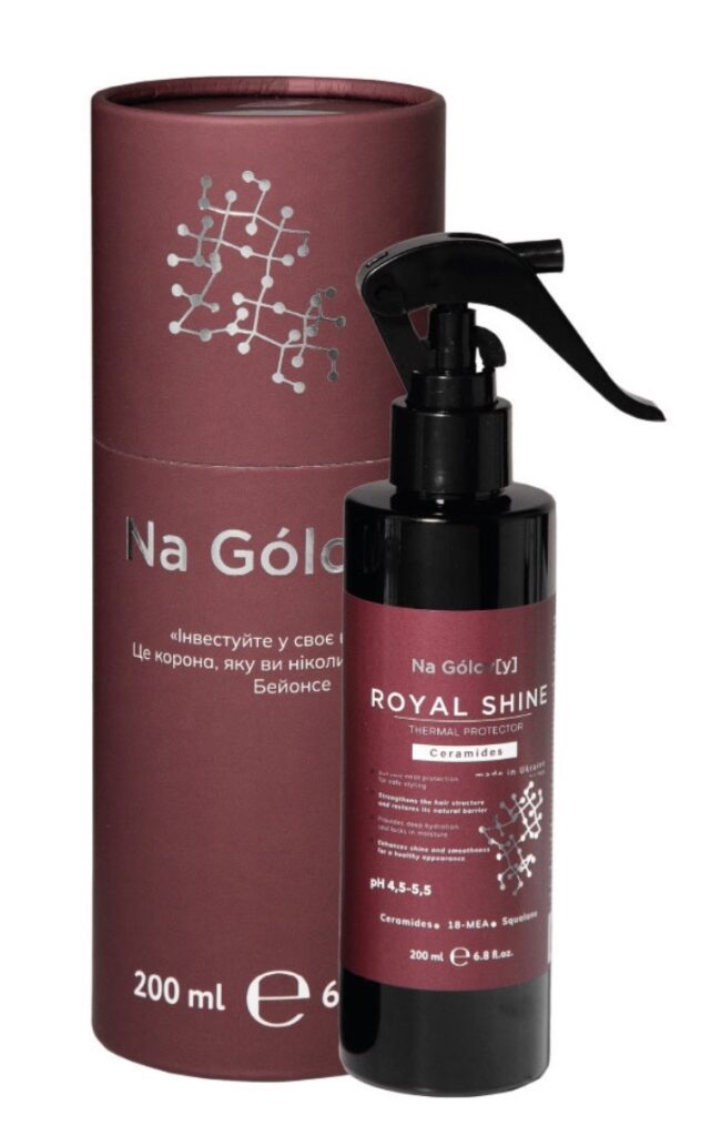 ROYAL SHINE спрей-термозахист із церамідами ТМ «Na Gólov[y]»