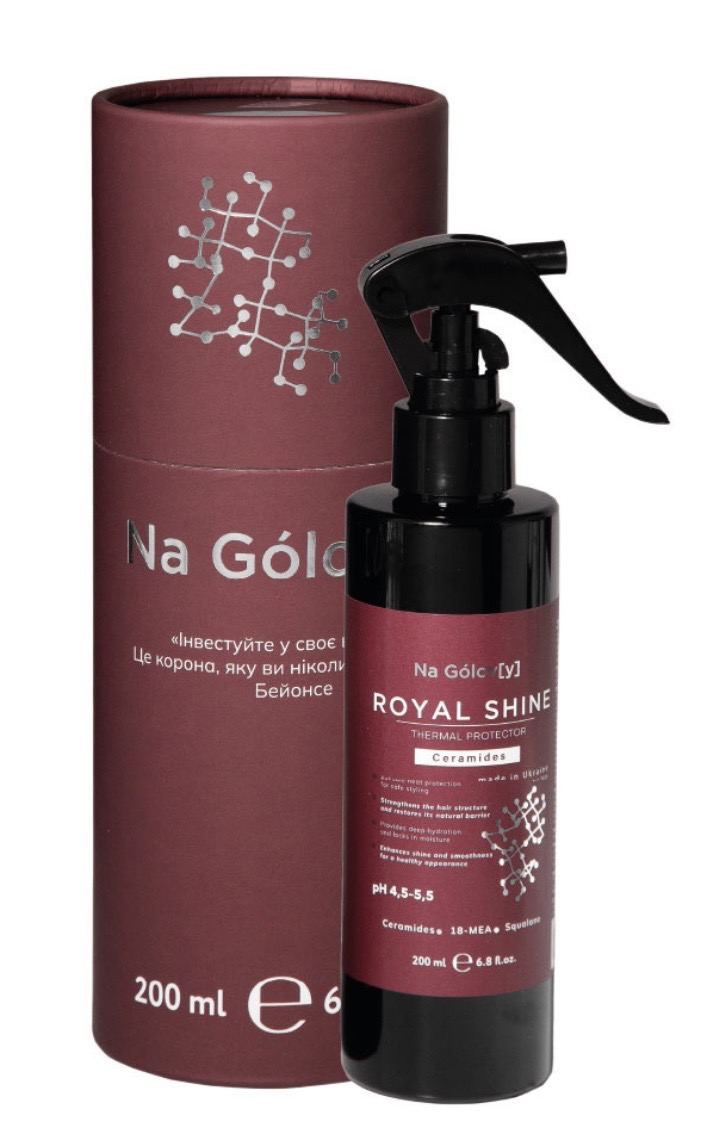 ROYAL SHINE спрей-термозахист із церамідами ТМ «Na Gólov[y]»